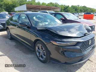 2024 Honda Accord EX with VIN 1HGCY1F30RA049205, listed as a IAAI auction lot 42714846 with 39,018 mi miles and . Bid and sale history available at DreamBid. Image 1.