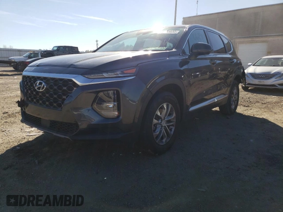 2020 Hyundai Santa Fe SE with VIN 5NMS2CAD3LH300481, listed as a Copart auction lot 66738032 with 18,956 mi miles. Bid and sale history available at carsss.com. Image 2.