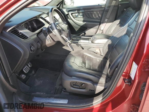 2014 Ford Taurus SHO with VIN 1FAHP2KT9EG115170, listed as a Copart auction lot 61203645 with 106,740 mi miles and Salvage title. Bid and sale history available at DreamBid. Image 7.
