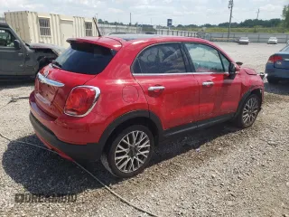 2017 FIAT 500X Lounge with VIN ZFBCFXDB4HP591388, listed as a Copart auction lot 59065624 with 135,494 mi miles and Salvage title. Bid and sale history available at DreamBid. Image 3.