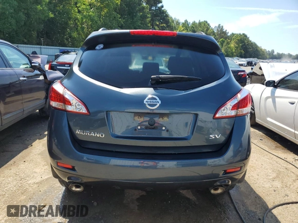 2014 Nissan Murano SL with VIN JN8AZ1MUXEW417017, listed as a Copart auction lot 68677724 with 111,181 mi miles and Salvage Title. Bid and sale history available at carsss.com. Image 6.