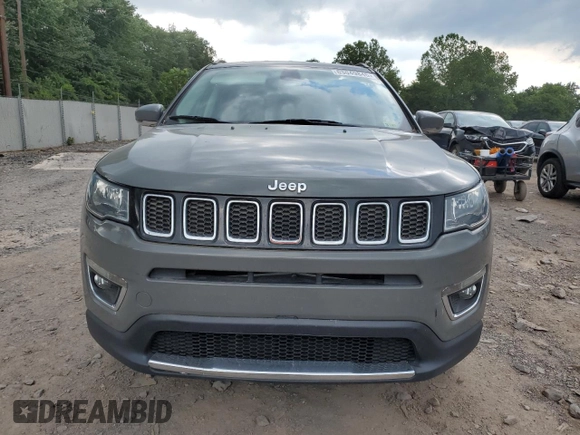 2020 Jeep Compass Limited z VIN 3C4NJDCB4LT216383, wystawiony jako Copart lot #63049845 z przebiegiem 45 712 mil mil oraz Czysty tytuł • Clean title. Historia ofert i sprzedaży dostępna na DreamBid. Obrazek 5.