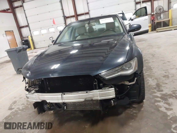 2016 Audi A6 2.0T Premium Plus with VIN WAUGFAFC4GN052293, listed as a IAAI auction lot 41683195 with 85,312 mi miles. Bid and sale history available at carsss.com. Image 13.