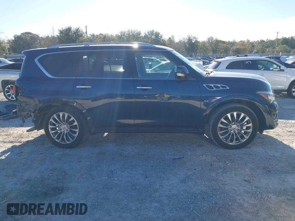 2017 Infiniti QX80 with VIN JN8AZ2NE8H9152064, listed as a IAAI auction lot 41356239 with 100,747 mi miles and . Bid and sale history available at DreamBid. Image 13.