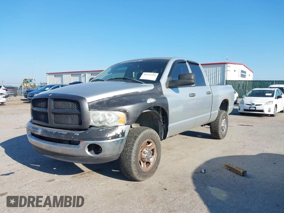 2005 Dodge 2500 SLT with VIN 3D7KS28C55G846789, listed as a IAAI auction lot 40219399 with 190,157 mi miles and . Bid and sale history available at DreamBid. Image 2.