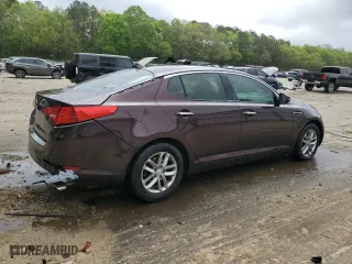 2013 Kia Optima LX with VIN 5XXGM4A76DG208801, listed as a Copart auction lot 51605935 with 188,226 mi miles and Salvage Title. Bid and sale history available at carsss.com. Image 3.
