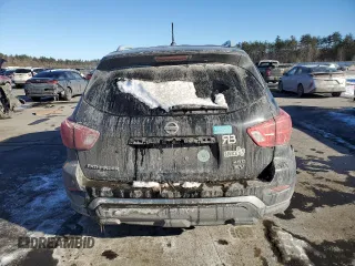 2017 Nissan Pathfinder SV with VIN 5N1DR2MM3HC685214, listed as a Copart auction lot 42679275 with 158,125 mi miles and Salvage Title. Bid and sale history available at carsss.com. Image 6.