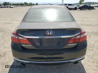 2016 Honda Accord Sport with VIN 1HGCR2F54GA163743, listed as a Copart auction lot 62737345 with 184,815 mi miles and Clean title. Bid and sale history available at DreamBid. Image 6.