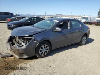 2016 Toyota Corolla L z VIN 5YFBURHE1GP535775, wystawiony jako Copart lot #57785295 z przebiegiem 149 830 mil mil oraz Szkoda całkowita • Salvage title. Historia ofert i sprzedaży dostępna na DreamBid. Obrazek 1.