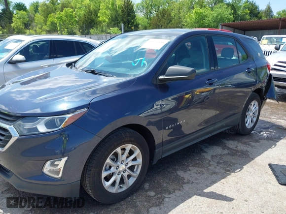 2019 Chevrolet Equinox LS with VIN 3GNAXHEV1KL307516, listed as a IAAI auction lot 42116355 with 98,814 mi miles and . Bid and sale history available at carsss.com. Image 14.