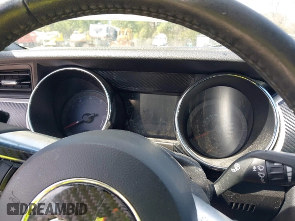 2017 Ford Mustang EcoBoost with VIN 1FA6P8TH9H5259449, listed as a IAAI auction lot 41820818 with 1 mi miles. Bid and sale history available at carsss.com. Image 7.