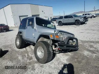 2005 Jeep Wrangler Sport with VIN 1J4FA49S05P375785, listed as a Copart auction lot 42350995 with 0 mi miles and Salvage Title. Bid and sale history available at carsss.com. Image 10.