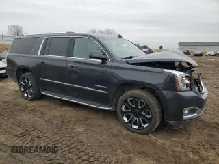 2020 GMC Yukon XL Denali with VIN 1GKS2HKJ2LR209302, listed as a Copart auction lot 45894325 with 161,098 mi miles and Salvage Title. Bid and sale history available at carsss.com. Image 4.