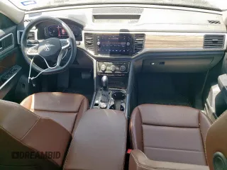 2021 Volkswagen Atlas SEL with VIN 1V2BR2CA1MC594888, listed as a Copart auction lot 57557435 with 38,124 mi miles and Clean title. Bid and sale history available at DreamBid. Image 8.