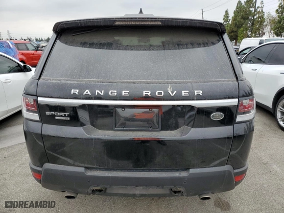 2017 Land Rover Range Rover Sport SE with VIN SALWG2FVXHA158297, listed as a Copart auction lot 56038843 with 49,456 mi miles and Clean Title. Bid and sale history available at carsss.com. Image 6.