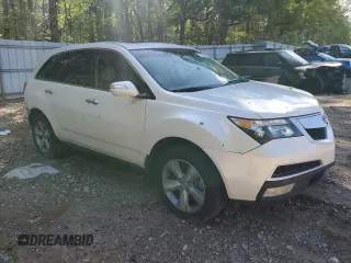 2010 Acura MDX with VIN 2HNYD2H20AH522143, listed as a Copart auction lot 52424845 with 176,799 mi miles and Salvage Title. Bid and sale history available at carsss.com. Image 4.