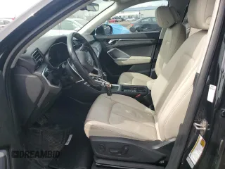 2020 Audi Q3 Premium with VIN WA1AECF35L1035909, listed as a Copart auction lot 49854725 with 78,602 mi miles and Salvage title. Bid and sale history available at DreamBid. Image 7.