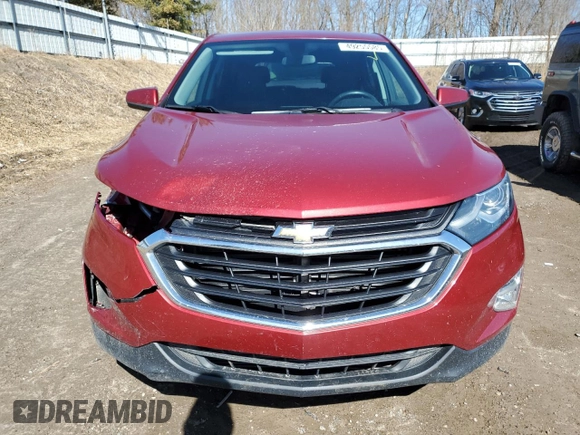 2018 Chevrolet Equinox LT with VIN 3GNAXSEV4JS501121, listed as a Copart auction lot 49255585 with 165,488 mi miles and Clean Title. Bid and sale history available at carsss.com. Image 5.