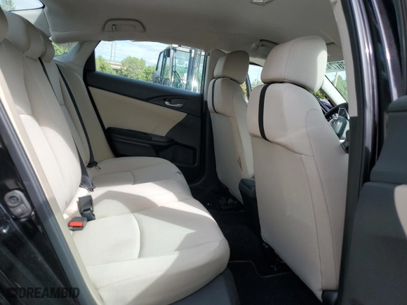 2017 Honda Civic Sedan LX with VIN 19XFC2F54HE048782, listed as a Copart auction lot 81576724 with 23,235 mi miles and Salvage Title. Bid and sale history available at carsss.com. Image 10.