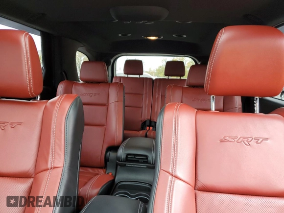2023 Dodge Durango SRT Hellcat Premium with VIN 1C4SDJH9XPC634284, listed as a Copart auction lot 76056814 with 4,618 mi miles and Salvage Title. Bid and sale history available at DreamBid. Image 10.