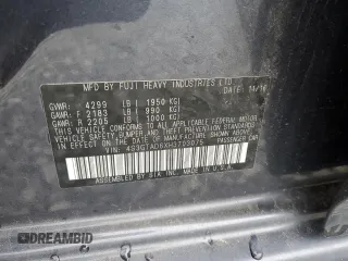 2017 Subaru Impreza Premium z VIN 4S3GTAD6XH3703075, wystawiony jako Copart lot #59928165 z przebiegiem 95 866 mil mil oraz Szkoda całkowita • Salvage title. Historia ofert i sprzedaży dostępna na DreamBid. Obrazek 12.
