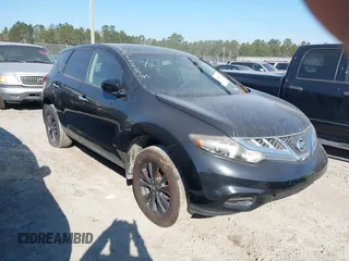 2014 Nissan Murano SV with VIN JN8AZ1MU1EW420565, listed as a IAAI auction lot 41594370 with 181,978 mi miles. Bid and sale history available at carsss.com. Image 1.