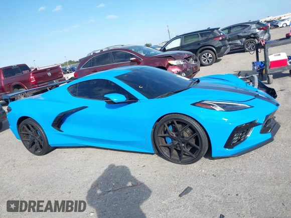 2022 Chevrolet Corvette 1LT with VIN 1G1YA2D40N5107268, listed as a IAAI auction lot 41083919 with 10,368 mi miles and . Bid and sale history available at DreamBid. Image 13.