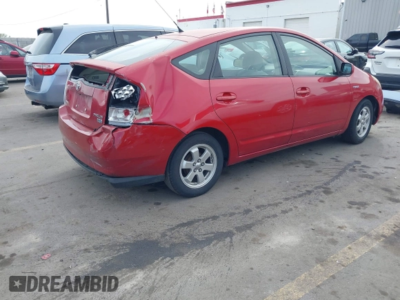 2006 Toyota Prius with VIN JTDKB20U967058187, listed as a IAAI auction lot 41992192 with Not Provided miles. Bid and sale history available at carsss.com. Image 4.