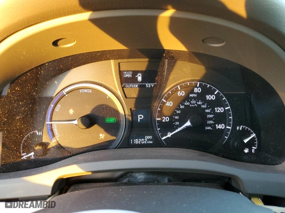 2013 Lexus RX 450h with VIN JTJZB1BA0D2411533, listed as a Copart auction lot 87529315 with 118,202 mi miles and Salvage Title. Bid and sale history available at carsss.com. Image 9.