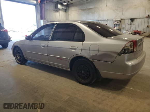 2003 Honda Civic EX with VIN 2HGES25783H608917, listed as a Copart auction lot 88265685 with 170,042 mi miles and Non Repairable. Bid and sale history available at DreamBid. Image 2.