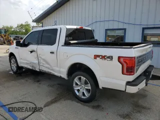 2015 Ford F-150 XLT with VIN 1FTEW1EG8FFC20685, listed as a Copart auction lot 60449545 with 117,935 mi miles and Salvage title. Bid and sale history available at DreamBid. Image 2.