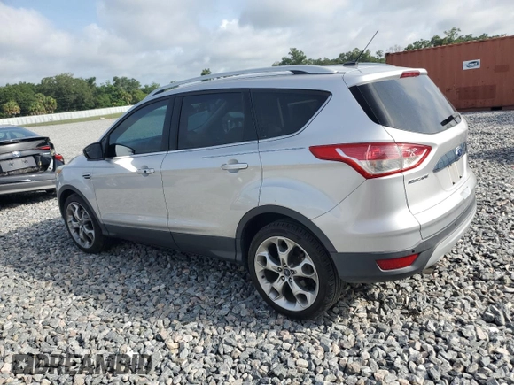 2015 Ford Escape Titanium z VIN 1FMCU0J97FUA14845, wystawiony jako Copart lot #58911445 z przebiegiem 110 437 mil mil oraz Szkoda całkowita • Salvage title. Historia ofert i sprzedaży dostępna na DreamBid. Obrazek 2.