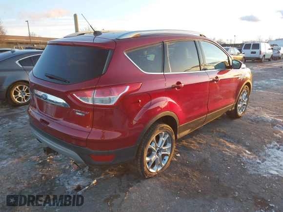 2015 Ford Escape Titanium with VIN 1FMCU9J99FUB34831, listed as a IAAI auction lot 41278305 with 59,658 mi miles and . Bid and sale history available at DreamBid. Image 4.