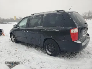 2010 Kia Sedona LX with VIN KNDMG4C30A6346610, listed as a Copart auction lot 86540934 with 194,832 mi miles and Salvage Title. Bid and sale history available at carsss.com. Image 2.