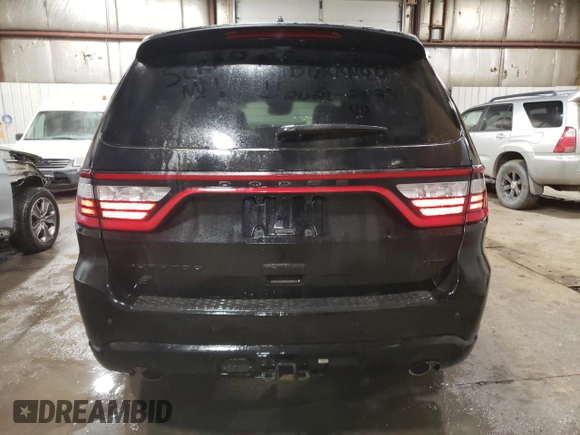 2022 Dodge Durango GT Plus with VIN 1C4RDJDGXNC196835, listed as a Copart auction lot 50646995 with 43,755 mi miles and Salvage title. Bid and sale history available at DreamBid. Image 6.