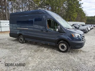 2020 Ford Transit Cargo with VIN 1FTBR3X80LKB13418, listed as a Copart auction lot 88847765 with Not Provided miles and Clean Title. Bid and sale history available at carsss.com. Image 4.