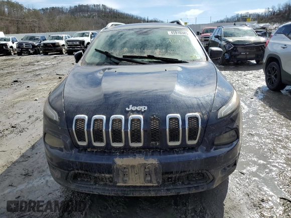 2014 Jeep Cherokee Latitude with VIN 1C4PJMCS2EW141396, listed as a Copart auction lot 45910385 with 0 mi miles and Salvage Title. Bid and sale history available at carsss.com. Image 5.