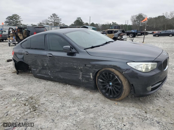 2010 BMW 5 Series Gran Turismo 535i with VIN WBASN2C50AC200306, listed as a Copart auction lot 44341745 with 119,569 mi miles and Salvage Title. Bid and sale history available at carsss.com. Image 4.