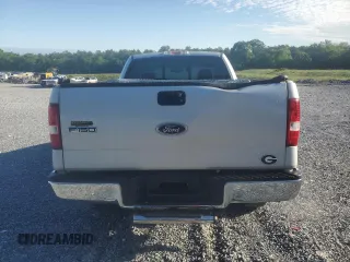 2005 Ford F-150 XL with VIN 1FTRF12W45NB13974, listed as a Copart auction lot 55701635 with 385,185 mi miles and Salvage title. Bid and sale history available at DreamBid. Image 6.