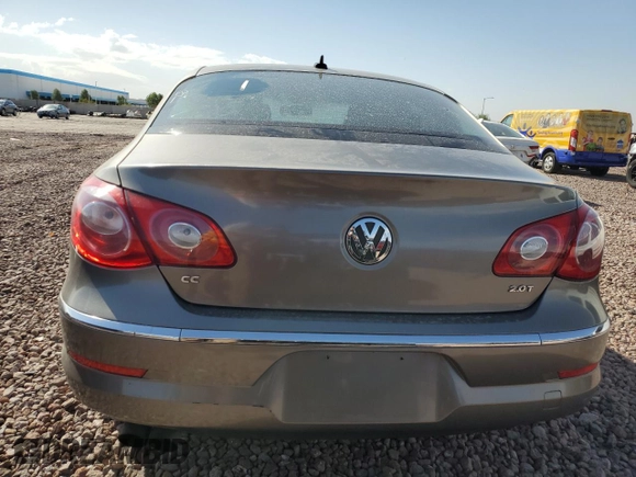 2010 Volkswagen CC Sport with VIN WVWMN7AN8AE562691, listed as a Copart auction lot 76957824 with 96,757 mi miles and Salvage Title. Bid and sale history available at DreamBid. Image 6.