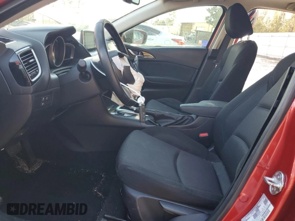 2016 Mazda 3 i Touring with VIN 3MZBM1M74GM238626, listed as a Copart auction lot 49166215 with 92,343 mi miles and Salvage Title. Bid and sale history available at DreamBid. Image 7.