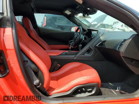 2014 Chevrolet Corvette 2LT with VIN 1G1YC2D76E5117047, listed as a Copart auction lot 59608325 with 33,085 mi miles and Salvage title. Bid and sale history available at DreamBid. Image 10.