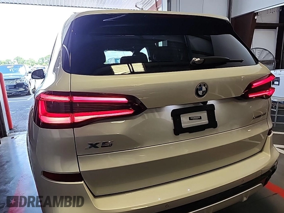 2023 BMW X5 xDrive40i with VIN 5UXCR6C00P9R65110, listed as a IAAI auction lot 42635441 with 32,227 mi miles and . Bid and sale history available at DreamBid. Image 4.