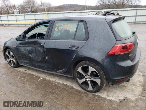 2017 Volkswagen Golf GTI S with VIN 3VW447AU3HM018692, listed as a Copart auction lot 41801993 with 102,819 mi miles. Bid and sale history available at carsss.com. Image 2.
