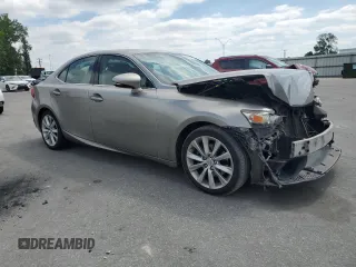 2014 Lexus IS 250 with VIN JTHBF1D29E5036139, listed as a Copart auction lot 56336515 with 165,530 mi miles and Salvage title. Bid and sale history available at DreamBid. Image 4.