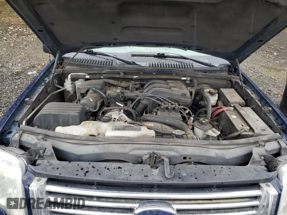 2006 Ford Explorer XLT with VIN 1FMEU73E46UB44772, listed as a Copart auction lot 50585675 with 160,658 mi miles and Salvage Title. Bid and sale history available at carsss.com. Image 13.