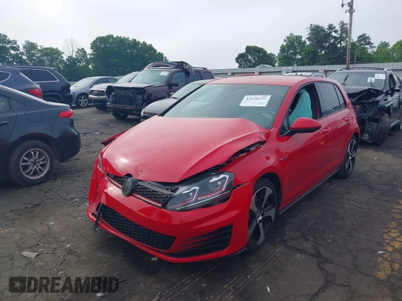 2017 Volkswagen GTI S z VIN 3VW4T7AU1HM076156, wystawiony jako IAAI lot #42216232 z przebiegiem 40 388 mil mil oraz . Historia ofert i sprzedaży dostępna na DreamBid. Obrazek 17.