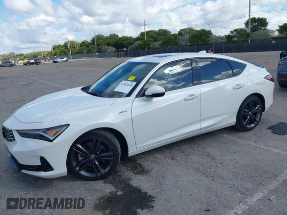 2024 Acura Integra Technology with VIN 19UDE4H69RA018119, listed as a IAAI auction lot 41561088 with 2,665 mi miles and . Bid and sale history available at DreamBid. Image 18.