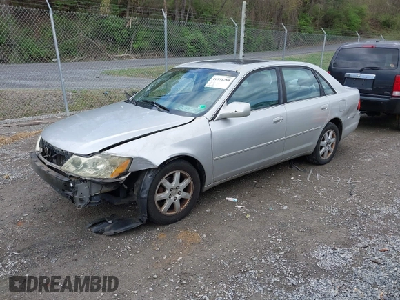 2002 Toyota Avalon XL with VIN 4T1BF28B12U234616, listed as a IAAI auction lot 41954288 with 148,418 mi miles. Bid and sale history available at carsss.com. Image 2.