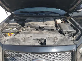 2019 Infiniti QX80 LUXE with VIN JN8AZ2NE2K9230913, listed as a Copart auction lot 57617074 with 95,985 mi miles and Salvage Title. Bid and sale history available at carsss.com. Image 12.